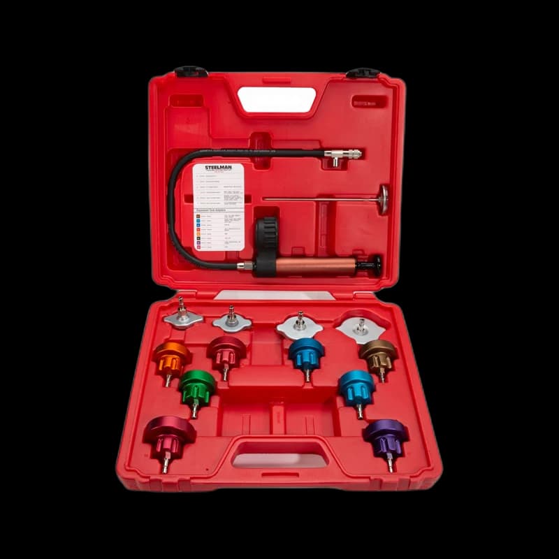 Cooling-system pressure test kit