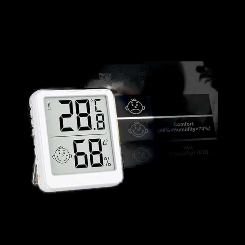 Indoor hygrometer with comfort alert